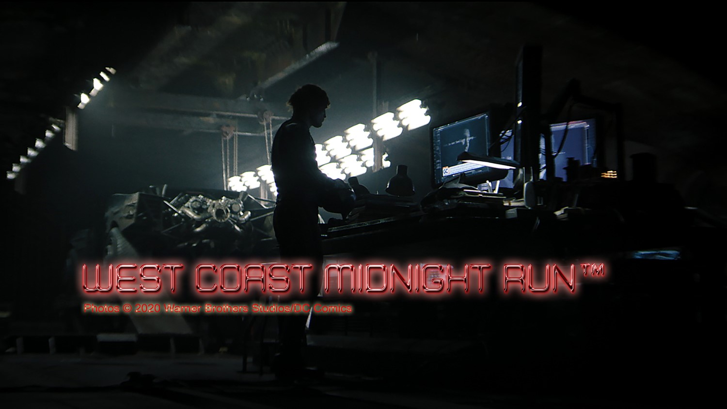 Batman's Basic in Black Batcave