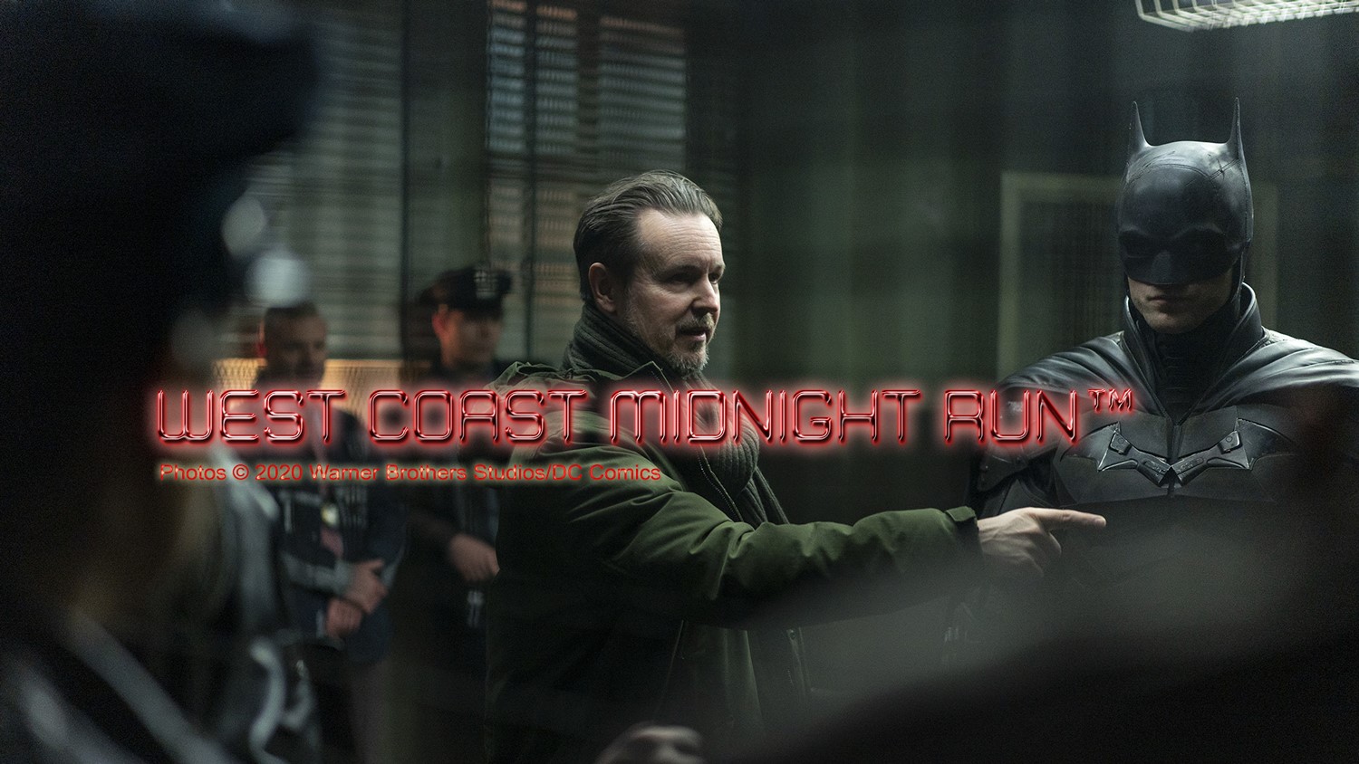 Scuffle at Gotham PD