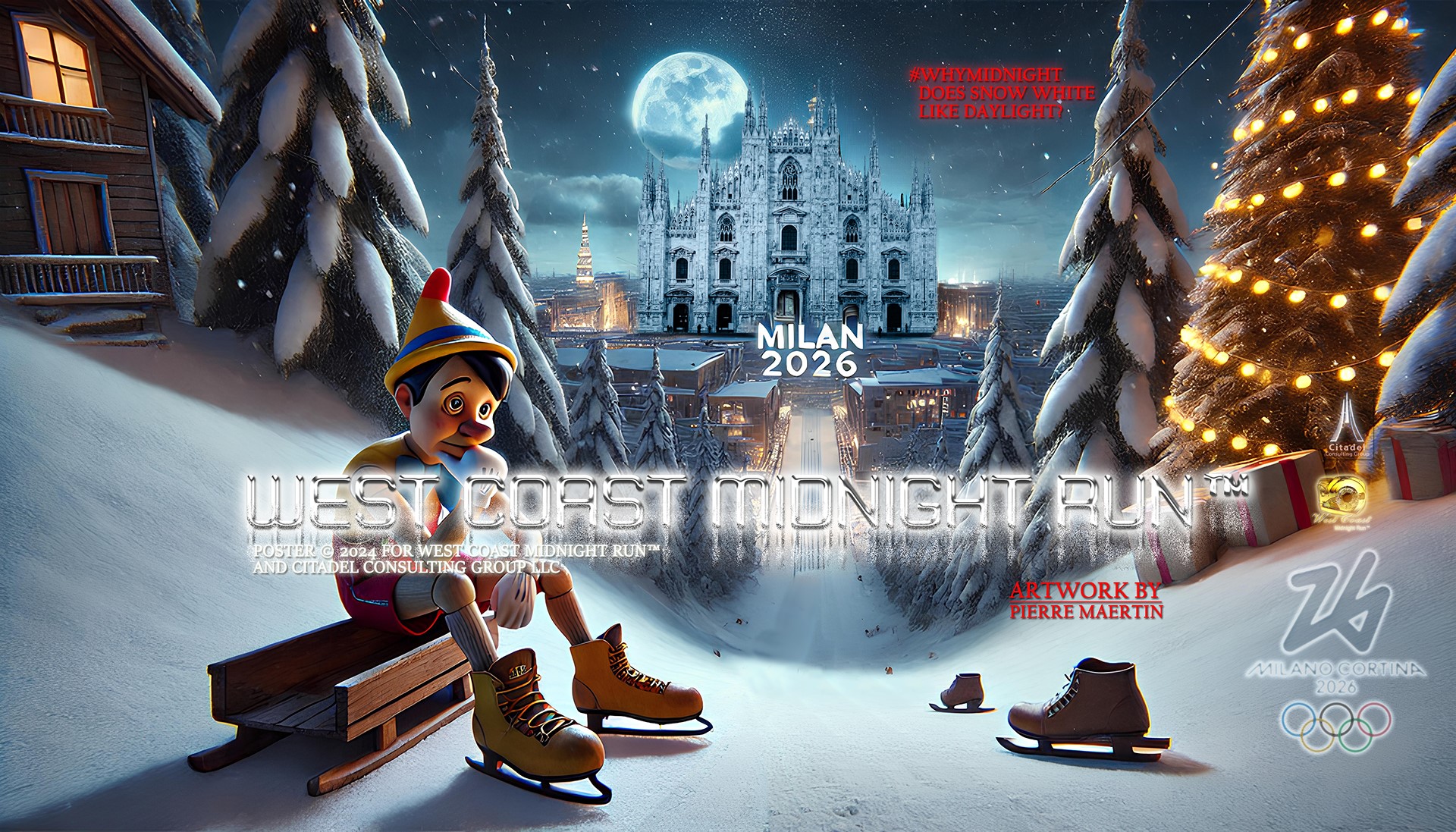 Pinocchio at Lodge Milan 2026 from West Coast Midnight Run