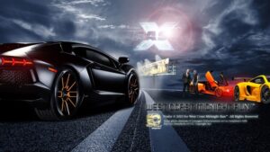 Fast X Black Supercar NFS WCMR Exclusive Poster from West Coast Midnight Run